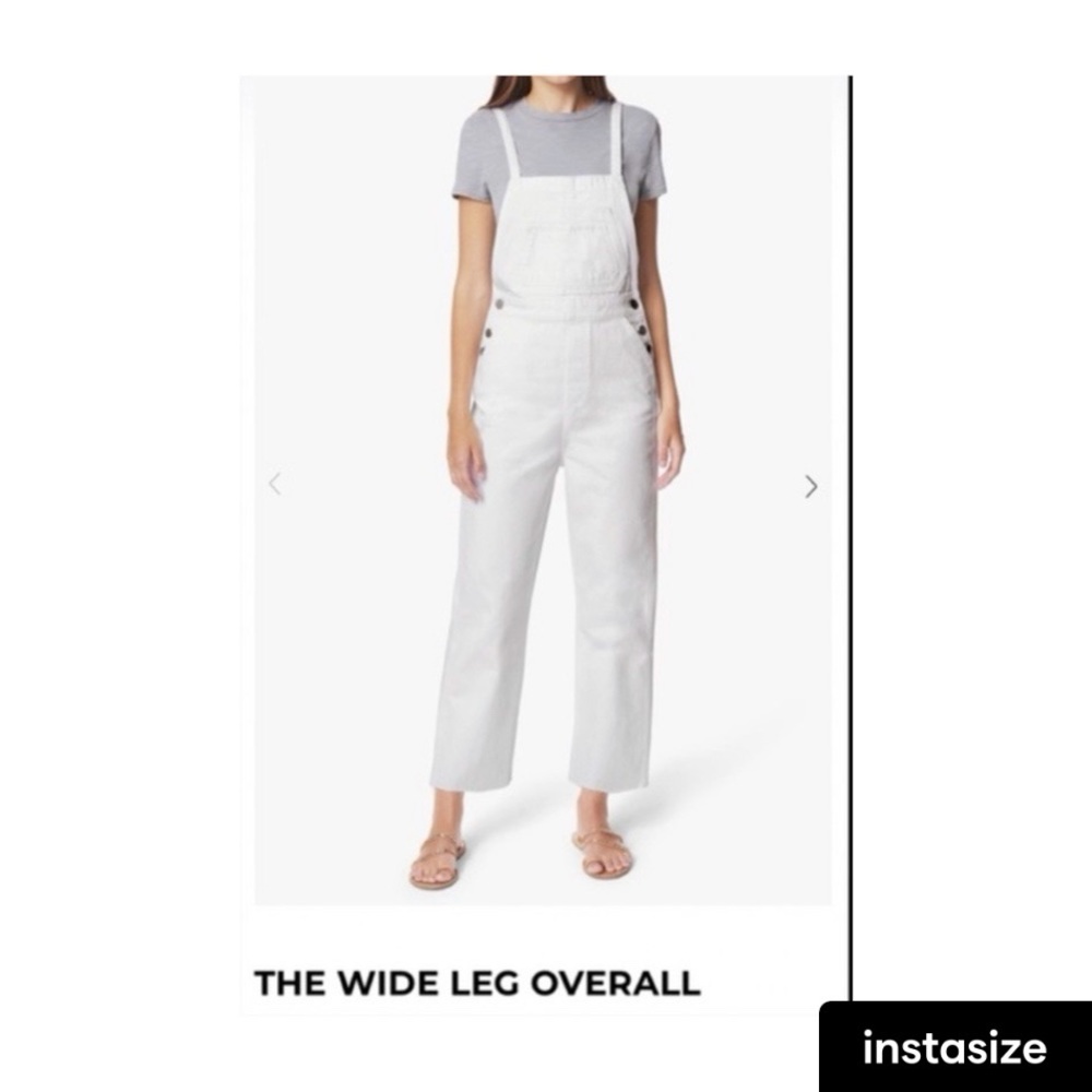 NWT White Overalls Joe’s Jeans XS